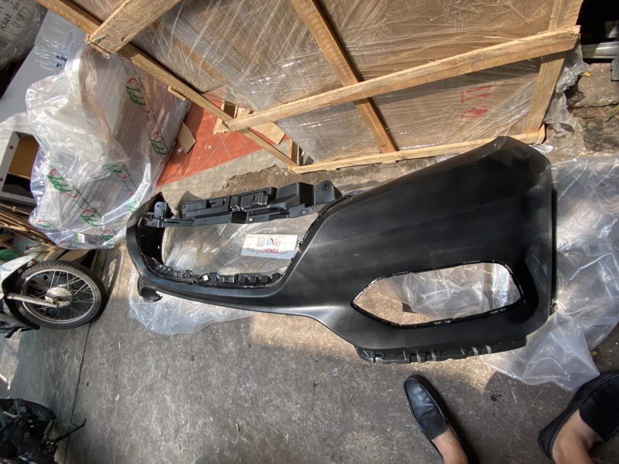 Ba đờ sốc trước xe Honda HRV